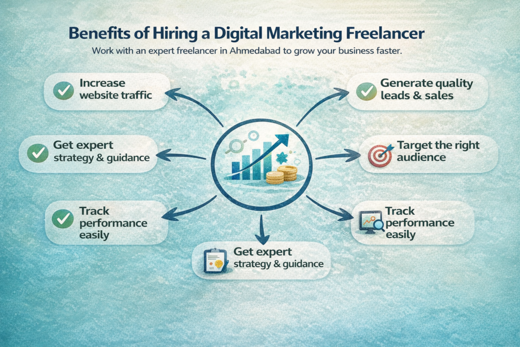 digital marketing freelancer benefits